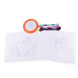 Set de brodat pentru copii - Conform imaginii (1 Bucată)