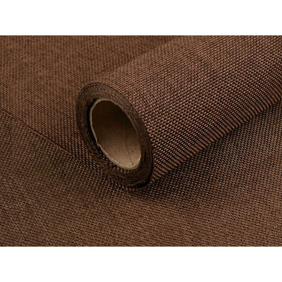 Imitație iută, lățime 47-48 cm - Maro bronz (5 Metri) Imitație iută, lățime 47-48 cm - Maro bronz (5 Metri)