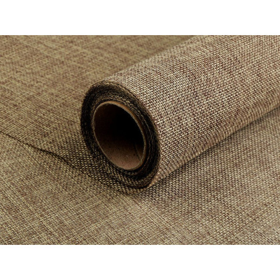 Imitație iută, lățime 47-48 cm - Maro bronz (5 Metri) Imitație iută, lățime 47-48 cm - Maro bronz (5 Metri)