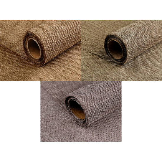 Imitație iută, lățime 47-48 cm - Maro bronz (5 Metri) Imitație iută, lățime 47-48 cm - Maro bronz (5 Metri)