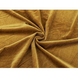 Catifea elastică - Bej camel (1 Metru)