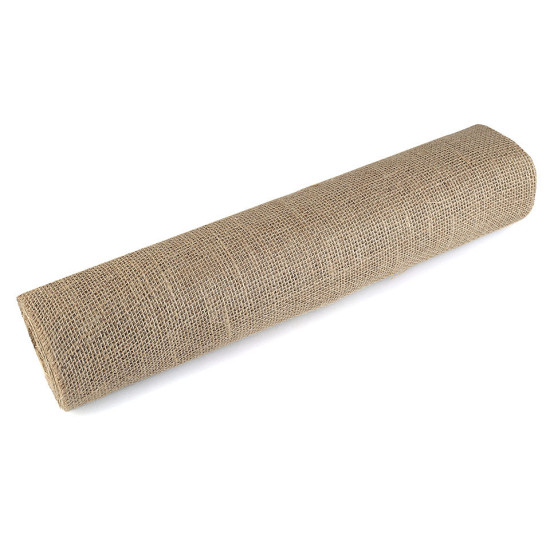 Pânză de iută naturală, lățime 48 cm - Ecru natural (5 Metri) Pânză de iută naturală, lățime 48 cm - Ecru natural (5 Metri)