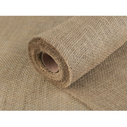Pânză de iută naturală, lățime 48 cm - Ecru natural (10 Metri)