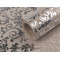 Band jute-imitat mit ornamenten breite 24 cm - Naturfarbe hell (1 Meter)