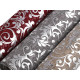 Imitație iută, imprimeu floral, lățime 24 cm - Bordo deschis (1 Metru) Imitație iută, imprimeu floral, lățime 24 cm - Bordo deschis (1 Metru)