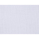 Etamină pentru brodat apretată 140 cm, 80 ochiuri - Alb (10 Metri)