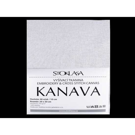 Etamină pentru brodat kanava, 20x30 cm - Alb (5 Bucăți) Etamină pentru brodat kanava, 20x30 cm - Alb (5 Bucăți)