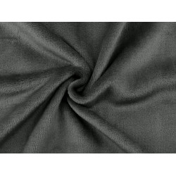 Material polar wellsoft / fleece - Gri cenușă (1 Metru)