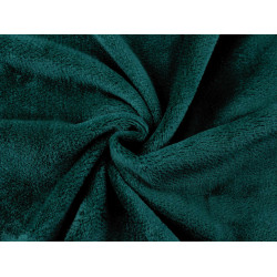 Material polar wellsoft / fleece - Verde pădurar (1 Metru)