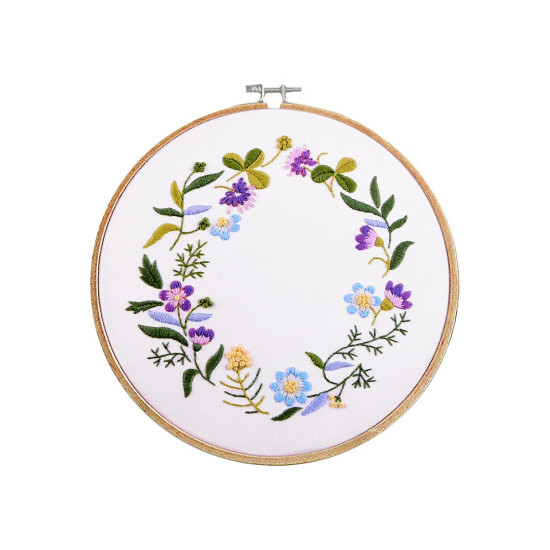 Set pentru brodat cu model imprimat - Bej (3 Seturi) Set pentru brodat cu model imprimat - Bej (3 Seturi)