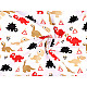 Material bumbac imprimat, motive pentru copii - Bej deschis (10 Metri) Material bumbac imprimat, motive pentru copii - Bej deschis (10 Metri)