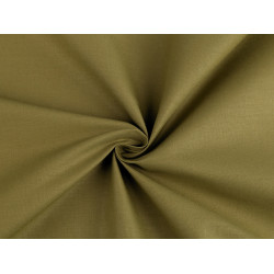 Bumbac uni - Verde kaki (1 Metru)