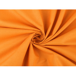 Bumbac uni - Portocaliu pumpkin (1 Metru)