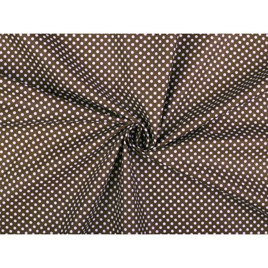 Material bumbac cu buline - Verde crud (10 Metri) Material bumbac cu buline - Verde crud (10 Metri)