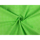 Material bumbac cu buline - Verde crud (10 Metri) Material bumbac cu buline - Verde crud (10 Metri)