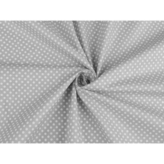 Material bumbac cu buline - Verde crud (10 Metri) Material bumbac cu buline - Verde crud (10 Metri)