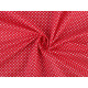 Material bumbac cu buline - Verde crud (10 Metri) Material bumbac cu buline - Verde crud (10 Metri)