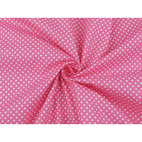 Material bumbac cu buline - Verde crud (10 Metri) Material bumbac cu buline - Verde crud (10 Metri)