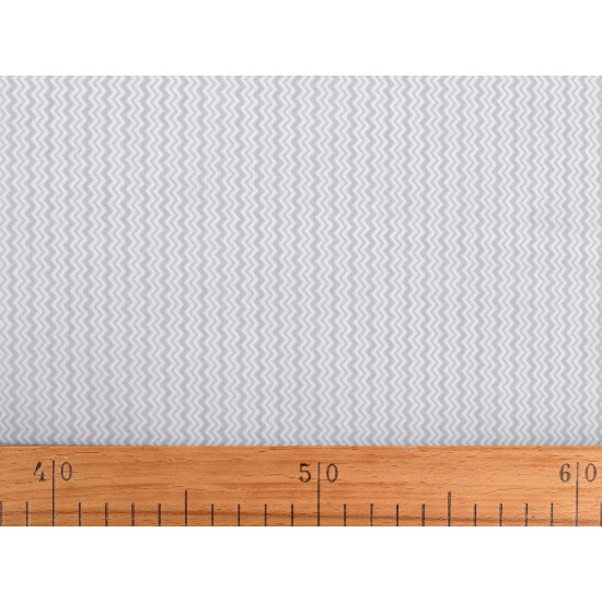 Material bumbac model chevron - Negru (1 Metru)