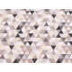 Material bumbac imprimat, motive geometrice - Albastru azur (10 Metri) Material bumbac imprimat, motive geometrice - Albastru azur (10 Metri)