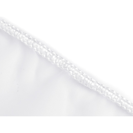 Voal / perdea cu bordură plumb, 276 cm - Galben vanilie (10 Metri) Voal / perdea cu bordură plumb, 276 cm - Galben vanilie (10 Metri)