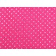 Material bumbac, imprimeu buline - Alb (1 Metru) Material bumbac, imprimeu buline - Alb (1 Metru)