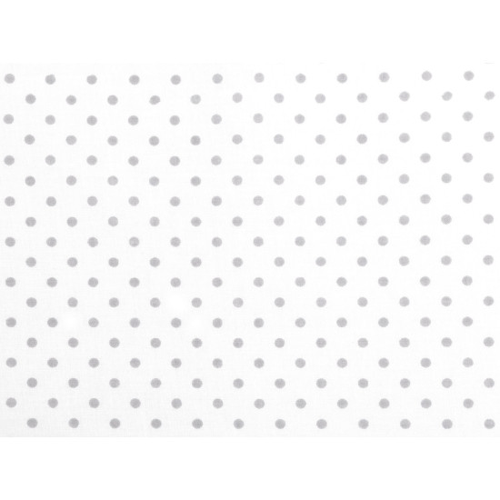 Material bumbac, imprimeu buline - Alb (1 Metru) Material bumbac, imprimeu buline - Alb (1 Metru)