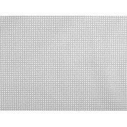 Bumbac imprimat carouri - Gri neutral (1 Metru)