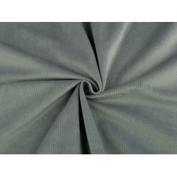Catifea structurată uni - Gri verzui deschis (1 Metru)