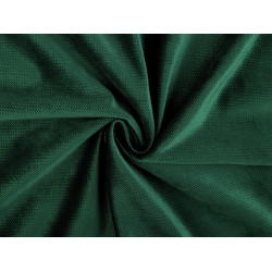 Catifea structurată uni - Verde închis (1 Metru)