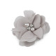Flori textile cu perle și strasuri,5 cm - Galben vanilie (10 Bucăți) Flori textile cu perle și strasuri,5 cm - Galben vanilie (10 Bucăți)
