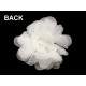 Flori textile cu perle și strasuri,5 cm - Galben vanilie (10 Bucăți) Flori textile cu perle și strasuri,5 cm - Galben vanilie (10 Bucăți)