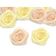 Trandafiri din satin, ø20 mm - Alb (50 Bucăți) Trandafiri din satin, ø20 mm - Alb (50 Bucăți)