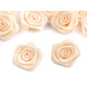 Trandafiri din satin, ø20 mm - Alb (50 Bucăți) Trandafiri din satin, ø20 mm - Alb (50 Bucăți)