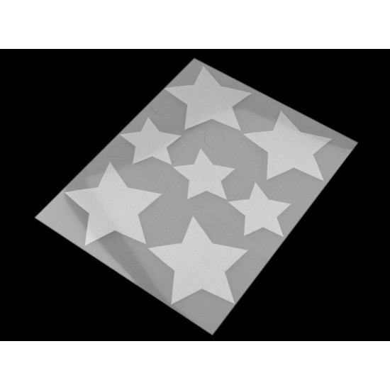 Aplicații termoadezive reflectorizante, diverse modele - Gri perlă (10 Saci) Aplicații termoadezive reflectorizante, diverse modele - Gri perlă (10 Saci)