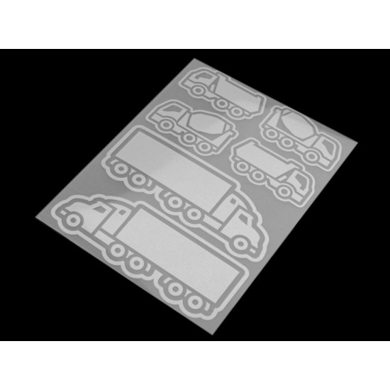Aplicații termoadezive reflectorizante, diverse modele - Gri perlă (10 Saci) Aplicații termoadezive reflectorizante, diverse modele - Gri perlă (10 Saci)