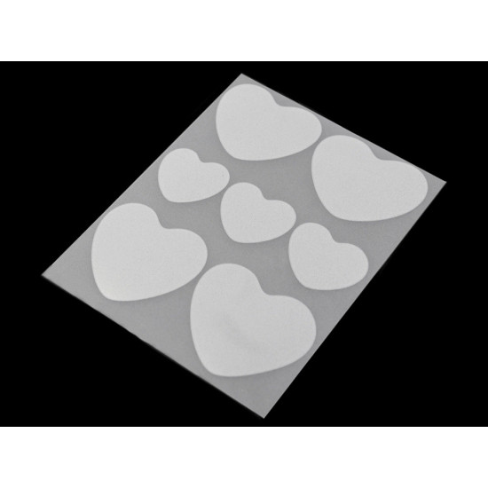 Aplicații termoadezive reflectorizante, diverse modele - Gri perlă (10 Saci) Aplicații termoadezive reflectorizante, diverse modele - Gri perlă (10 Saci)