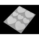 Aplicații termoadezive reflectorizante, diverse modele - Gri perlă (10 Saci) Aplicații termoadezive reflectorizante, diverse modele - Gri perlă (10 Saci)