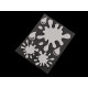 Aplicații termoadezive reflectorizante, diverse modele - Gri perlă (10 Saci) Aplicații termoadezive reflectorizante, diverse modele - Gri perlă (10 Saci)