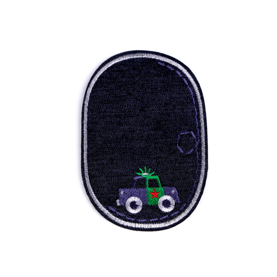 Aplicație termoadezivă jeans - Bej (10 Bucăți) Aplicație termoadezivă jeans - Bej (10 Bucăți)