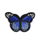 Aplicație termoadezivă - fluture - Bleu turcoaz (1 Bucată) Aplicație termoadezivă - fluture - Bleu turcoaz (1 Bucată)