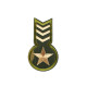 Embleme termoadezive army - Verde kaki (30 Bucăți) Embleme termoadezive army - Verde kaki (30 Bucăți)