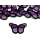 Aplicație termoadezivă - fluture - Purple-pink (50 Bucăți) Aplicație termoadezivă - fluture - Purple-pink (50 Bucăți)