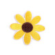 Aplicație termoadezivă - floare - Roz mediu (1 Bucată) Aplicație termoadezivă - floare - Roz mediu (1 Bucată)