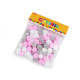 Pompoane mix culori, ø20 mm - Bej (4 Saci) Pompoane mix culori, ø20 mm - Bej (4 Saci)