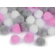 Pompoane mix culori, ø20 mm - Bej (4 Saci) Pompoane mix culori, ø20 mm - Bej (4 Saci)
