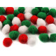 Pompoane mix culori, ø20 mm - Bej (4 Saci) Pompoane mix culori, ø20 mm - Bej (4 Saci)