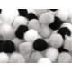 Pompoane mix culori, ø8 și 10 mm - Mix crăciun (1 Sac)