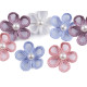 Flori din organza cu perlă, ø2,5 cm - Off white (120 Bucăți) Flori din organza cu perlă, ø2,5 cm - Off white (120 Bucăți)