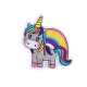 Aplicație termoadezivă unicorn - Alb (1 Bucată) Aplicație termoadezivă unicorn - Alb (1 Bucată)